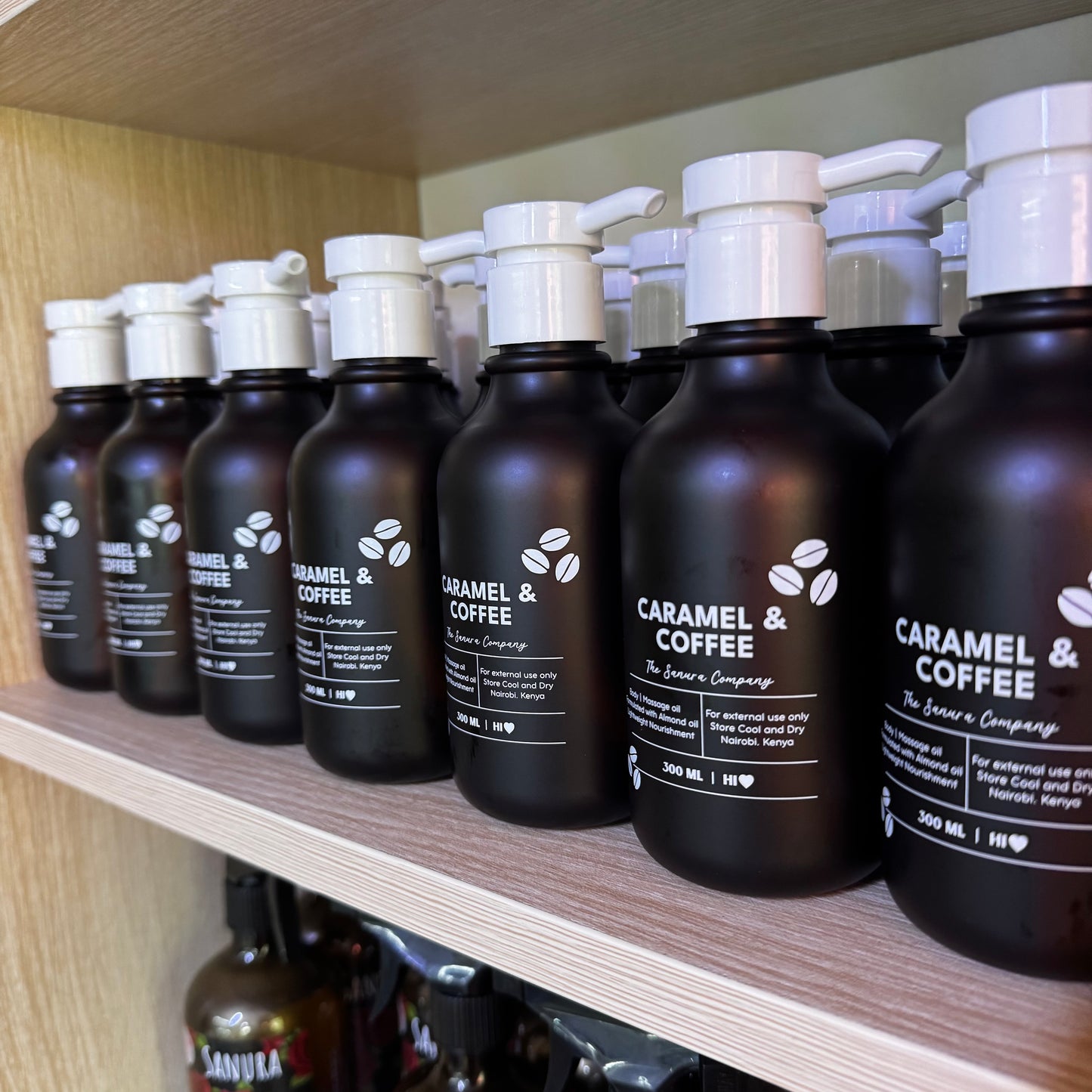 Caramel and Coffee Body Oil