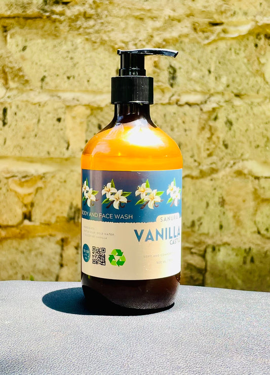 Sanura Body Wash Vanilla Castile