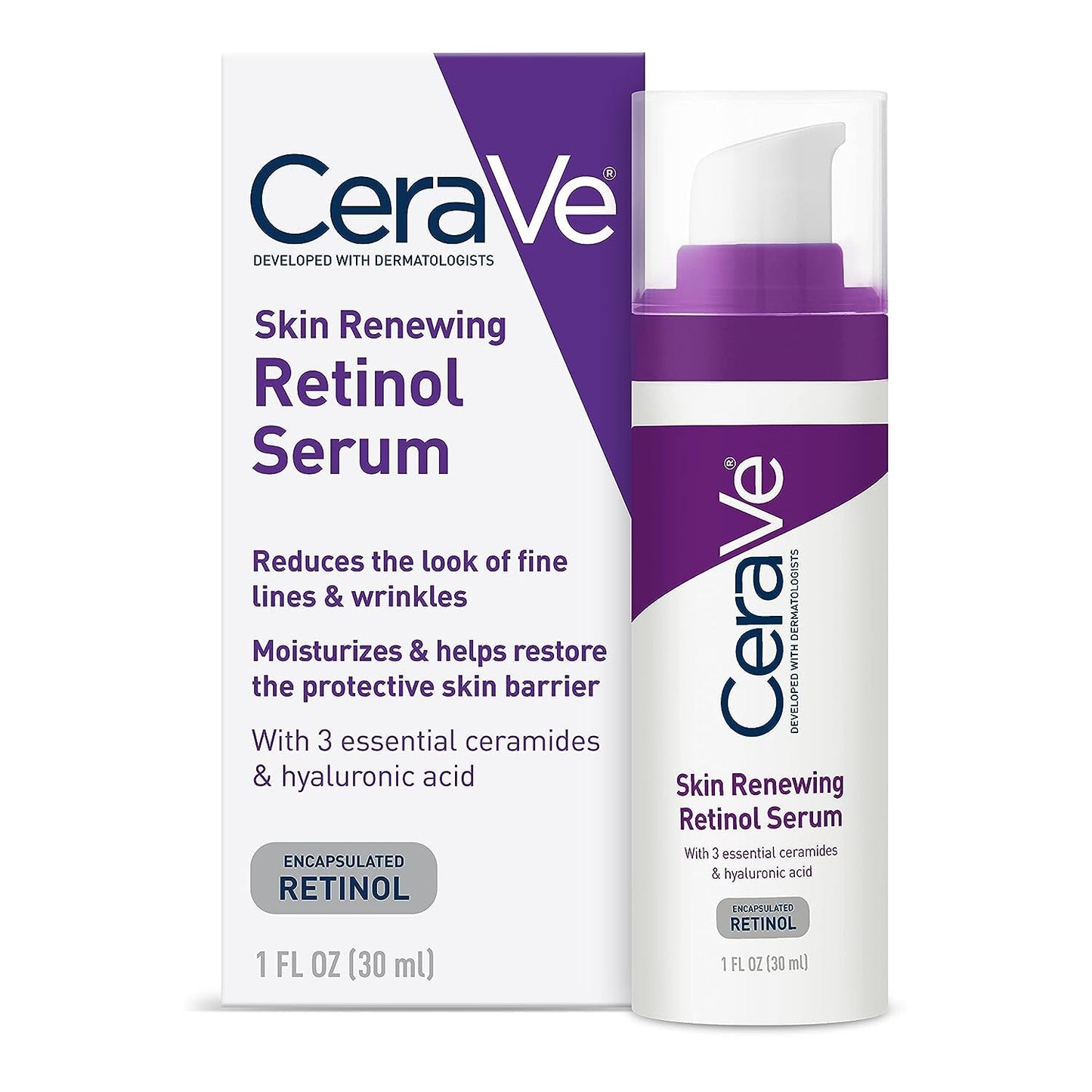 CeraVe Skin Renewing Retinol/Normal to Dry skin/Hyaluronic Acid