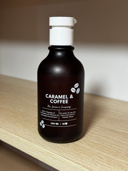 Sanura Body Oil Caramel and Coffee