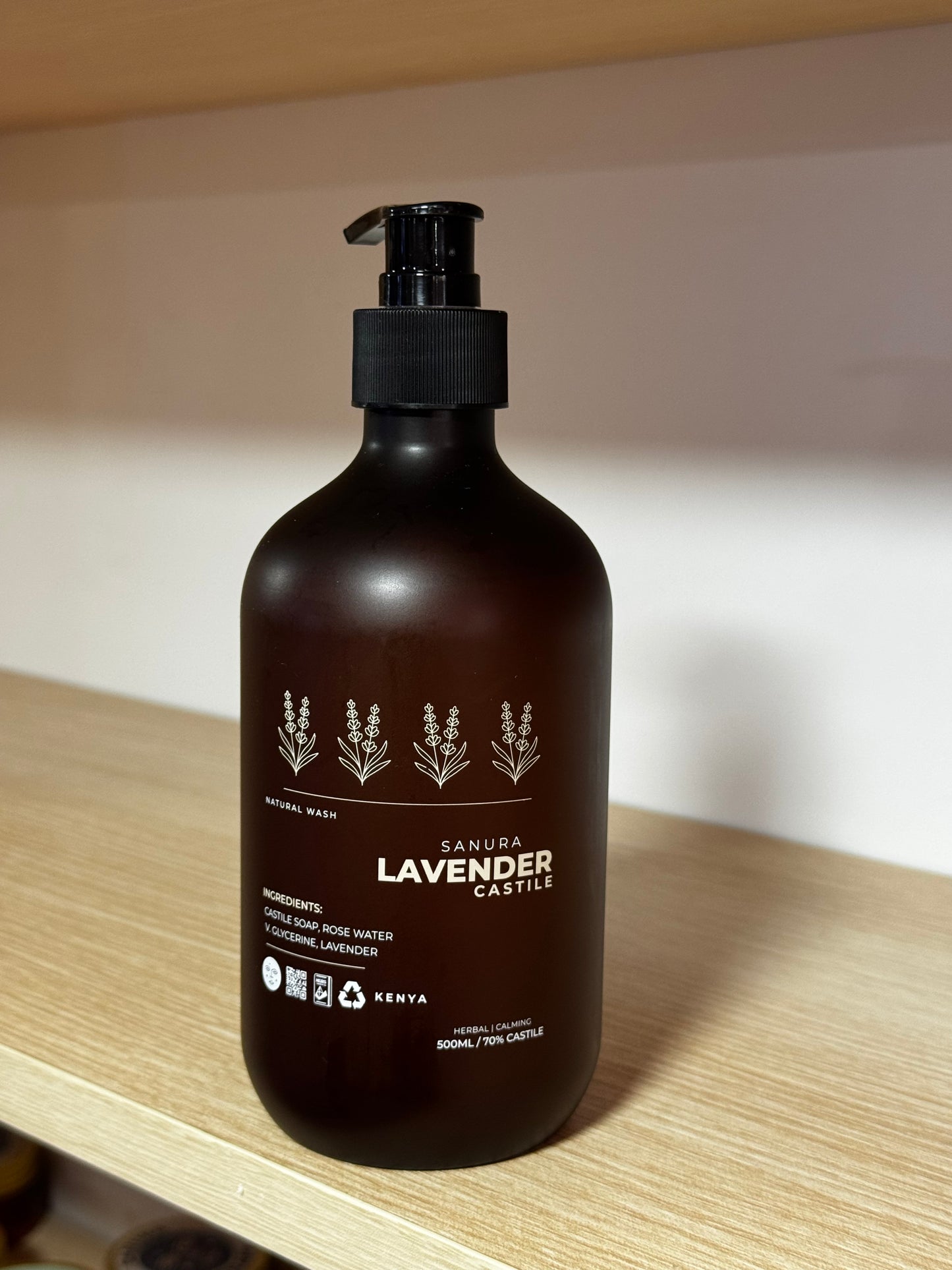 Sanura Body Wash Lavender Castile