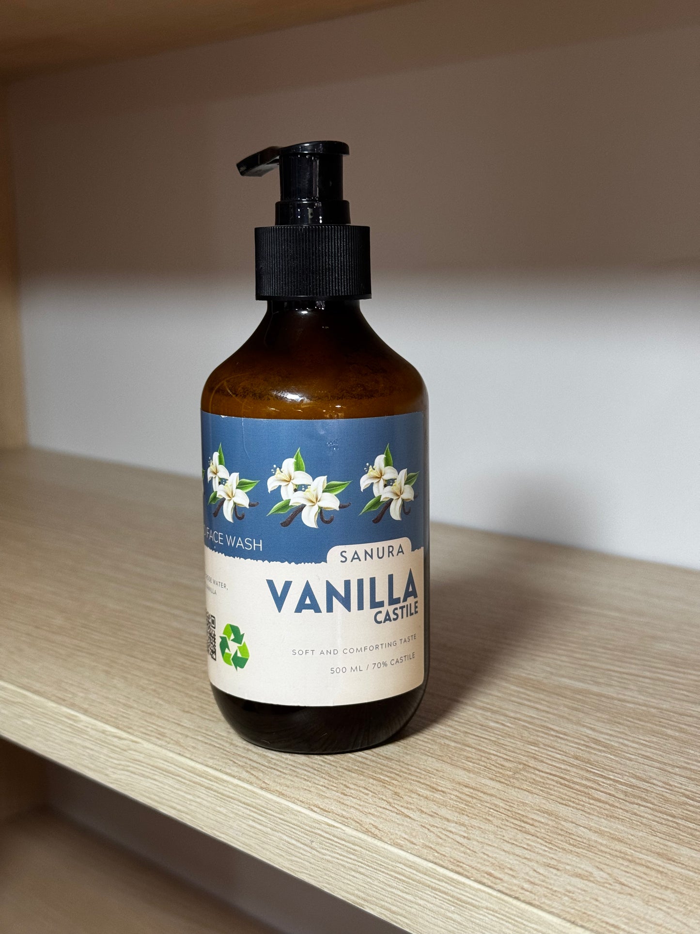 Sanura Body Wash Vanilla Castile