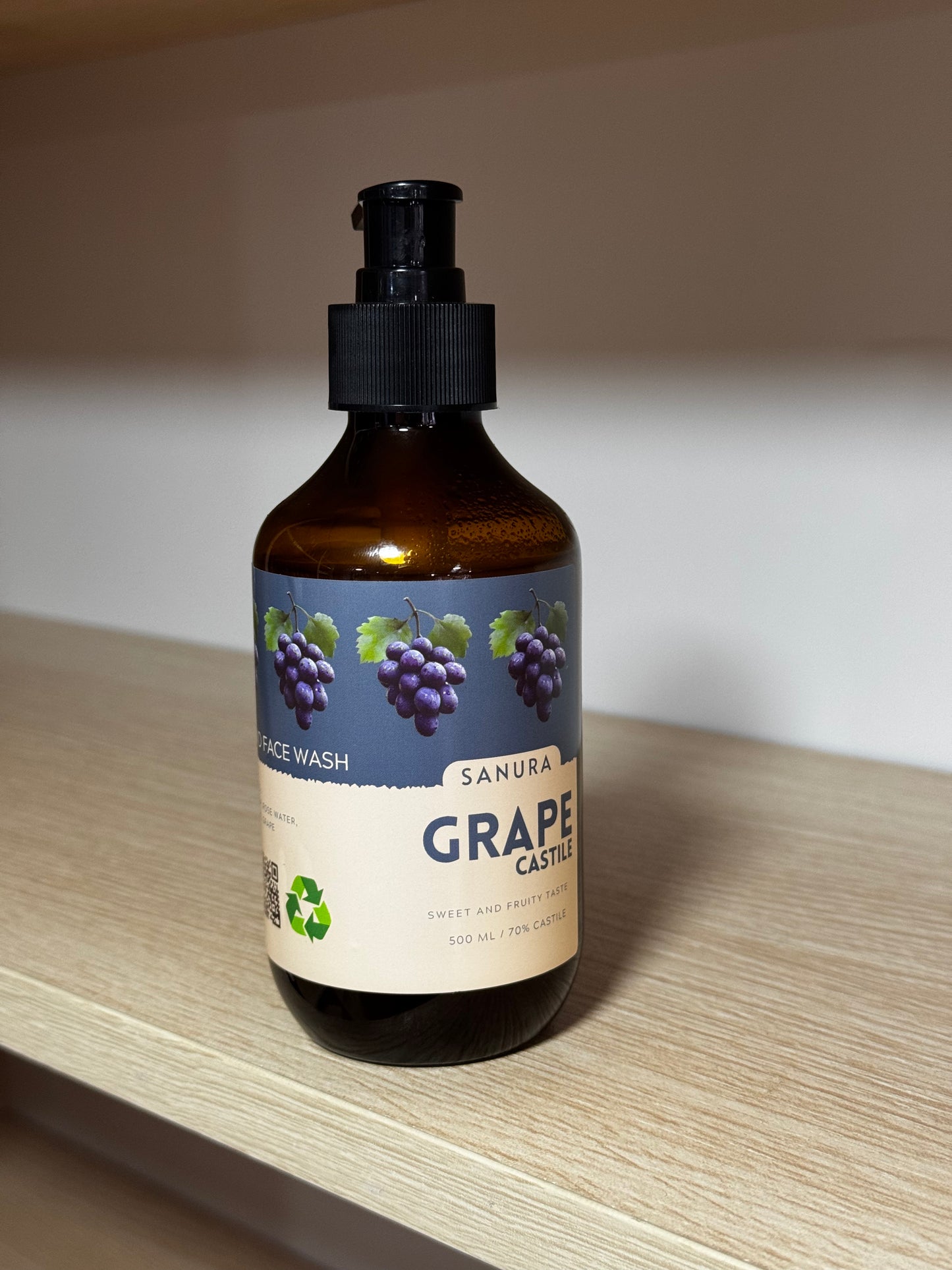 Sanura Body Wash Grape Castile